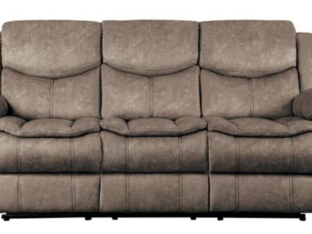 Bastrop Double Reclining Sofa in Brown 8230FBR-3 Online