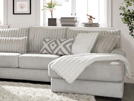 HERMISTON Sectional, Gray Discount