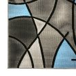 Sivas Charcoal Blue 8  X 10  Area Rug Hot on Sale