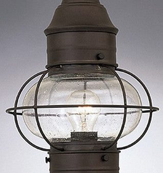 19 H Nantucket Outdoor Onion Post Lantern Rustique Supply