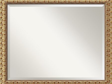 26 H x 32 W Florentine Gold Mirror Large Framed Mirror For Cheap