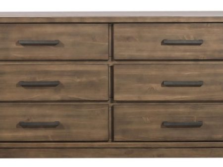 Bracco Dresser in Rustic Brown 1769-5 Discount