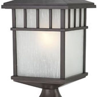 17 H Barton Outdoor Post Light Olde World Iron Fashion