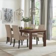 Coleman 5-piece Rectangular Dining Set Rustic Golden Brown Online now