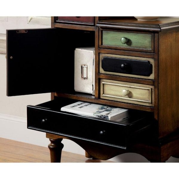 NECHE Multi Antique Walnut Accent Chest on Sale