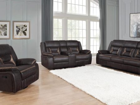 Greer 3-Piece Upholstered Tufted Living Room Set Cheap