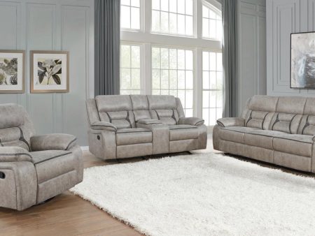 Greer 3-Piece Upholstered Tufted Living Room Set Discount