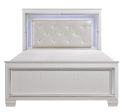 Allura Queen Panel Bed in White 1916W-1* Online