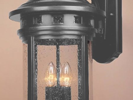 20 H Sedona 3-Light Outdoor Wall Sconce Oil Rubbed Bronze For Sale