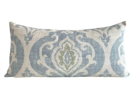 30% off Ballard Designs Arryanna Spa Lumbar Pillow Cover - 12x24 Decorative Lumbar Pillow Cover Supply