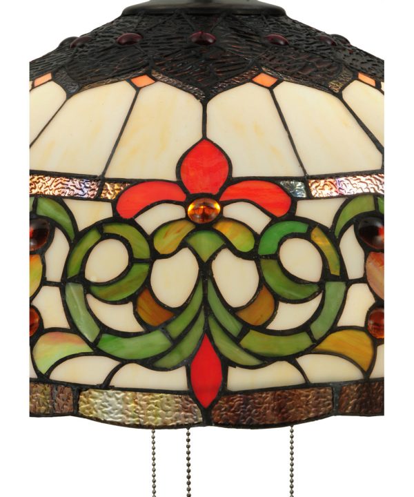 22 W Creole 3-Light Pendant Brown Online now