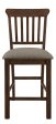 Schleiger Counter Height Chair in Dark Brown (Set of 2) on Sale