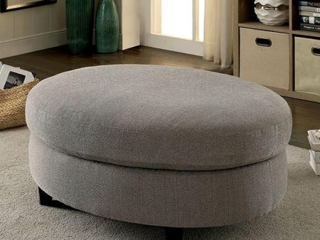 SARIN Warm Gray Ottoman Online now