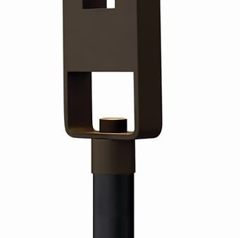 25 H Atlantis 2-Light LED Outdoor Post Mount Bronze Online Hot Sale