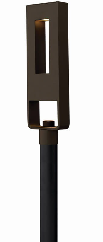 25 H Atlantis 2-Light LED Outdoor Post Mount Bronze Online Hot Sale