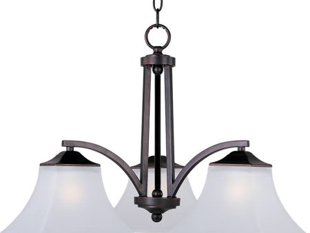 23 W Aurora 3-Light Down Light Chandelier Oil Rubbed Bronze Fashion