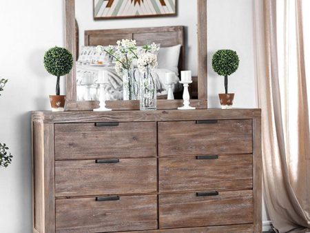 Wynton Weathered Light Oak Dresser Hot on Sale