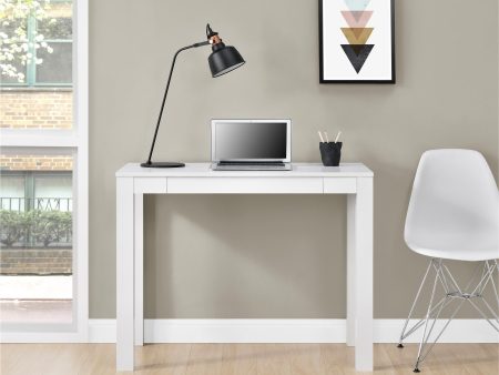 Mainstays Parsons Desk In White Color Fashion