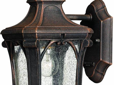 10 H Trafalgar 1-Light Outdoor Wall Lantern Mocha Online now