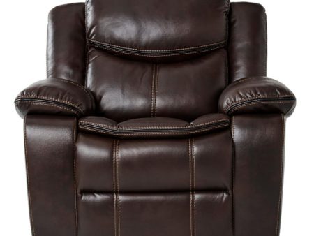 Bastrop Glider Reclining Chair in Brown 8230BRW-1 Cheap