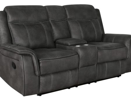 Lawrence Upholstered Tufted Back Motion Loveseat Online Hot Sale