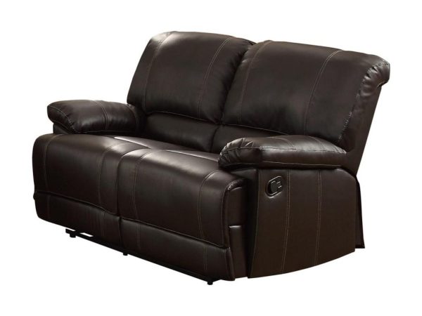 Cassville Double Reclining Loveseat in Dark Brown 8403-2 Supply