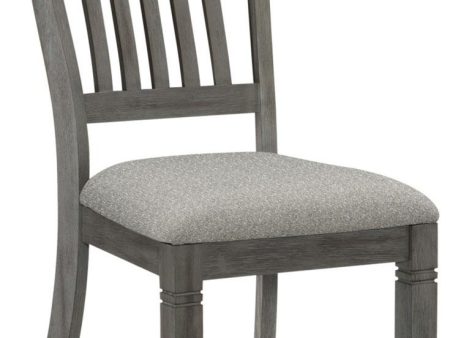 Granby Side Chair in Antique Gray (Set of 2) 5627GYS Online now