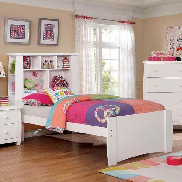 Marlee White Full Bed Cheap