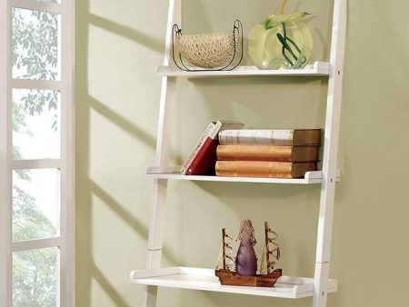 Sion White Ladder Shelf Cheap