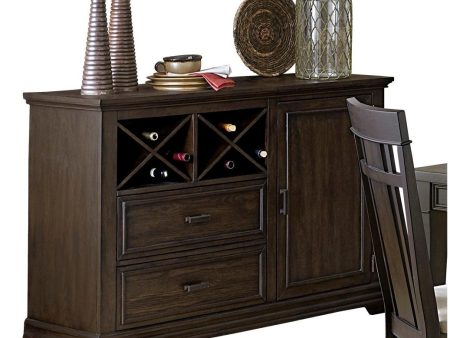 Makah Server in Dark Brown 5496-40 Fashion