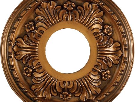 11 W Acanthus Ceiling Medallion Antique Bronze Online Hot Sale