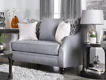 Nefyn Gray Love Seat Hot on Sale