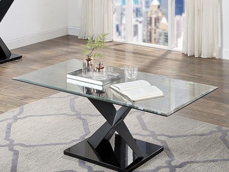 XANTHUS Coffee Table, Black Cheap