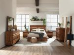 Winslow Storage Queen Bed Smokey Walnut and Coffee Bean Online