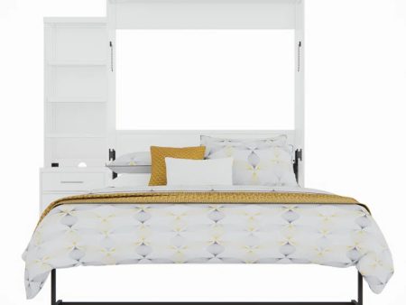 Queen Solid Wood Storage Murphy Bed Online Hot Sale