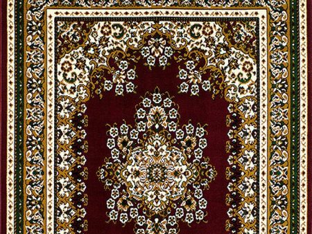 SHINTA Burgundy 5  X 8  Area Rug Online