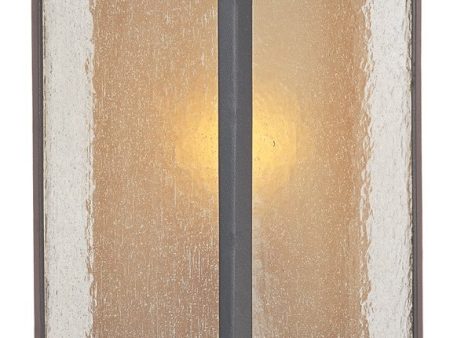 18 H Bungalow 1-Light Outdoor Post Mount Bronze For Discount