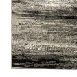 Sivas Gray Black 8  X 10  Area Rug Online now