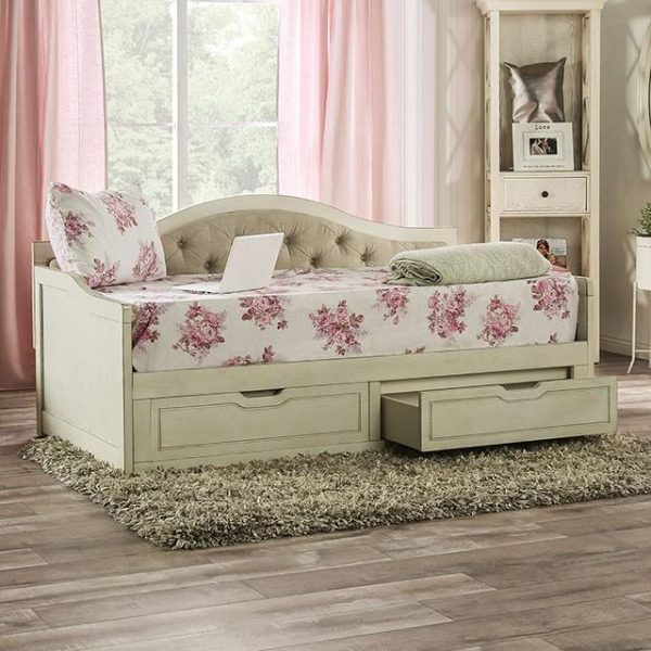 MAUREEN Daybed w  Extentable Trundle Online Hot Sale