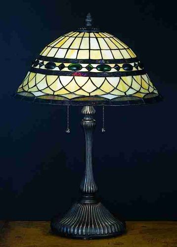 23 H Tiffany Roman  Tiffany Table Lamp For Sale