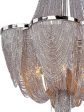 14 W Chantilly 6-Light Chandelier Polished Nickel Hot on Sale