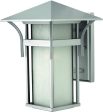 14 H Harbor LED Outdoor Wall Lantern Titanium Online Sale