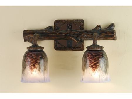 16 W 2-Light Branches Sconce Hot on Sale