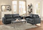 Iniko Loveseat in Gray 8203GY-2 Fashion