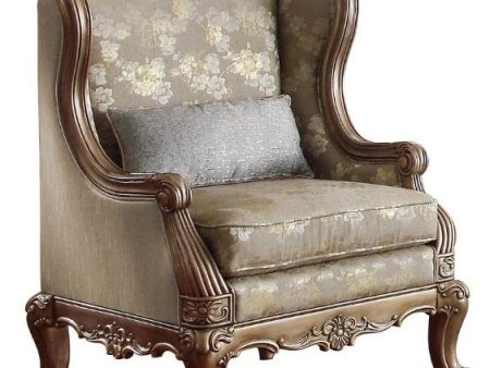 Florentina Accent Chair in Taupe 8412-1 Cheap