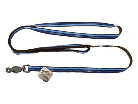 K9 Explorer Sapphire Reflective Leash with Scissor Snap 6  Long x 5 8  Wide by Coastal Pet Online Hot Sale