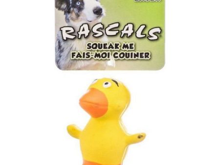 Rascals Latex Duck Dog Toy 2.5  Long by Coastal Pet Online now