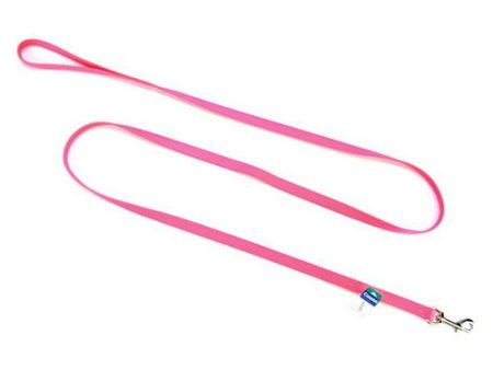 Nylon Lead - Neon Pink 6  Long x 5 8  Wide by Coastal Pet Discount