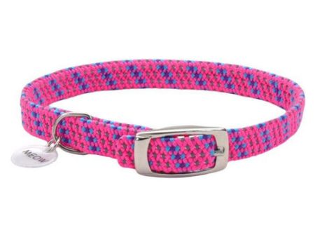 Elastacat Reflective Safety Collar with Charm Pink Small (Neck: 8-10 ) by Coastal Pet Online