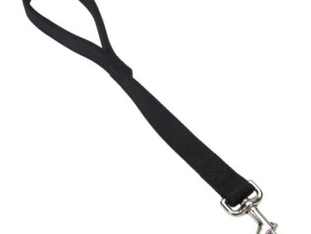 Traffic Dog Leash Black 24  Long x 1  Wide by Coastal Pet Sale